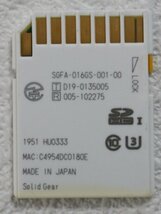 □現状品□ COMTEC WSD16G-909LS 無線LAN内蔵SDHCカード レーダー探知機 ZERO 909LS専用 (2753968)　_画像2