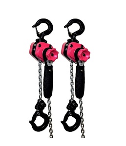  aluminium alloy made super light 2 pcs. set lever block 0.5t lever hoist load . machine Gotcha ratchet hoist chain hoist chain block 