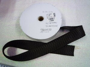 ★Joint・ナイロンコーティングテープ・焦げ茶・40mm幅・6m巻★m-006-65