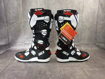 SIDI CROSSFIRE2 SRS BLACK/WHITE 別売エンデューロソール付属 サイズ EUR45 US11 UK10.5 JAP28 未使用_画像5