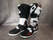 SIDI CROSSFIRE2 SRS WHITE/BLACK 別売エンデューロソール付属 サイズ EUR45 US11 UK10.5 JAP28 未使用_画像1