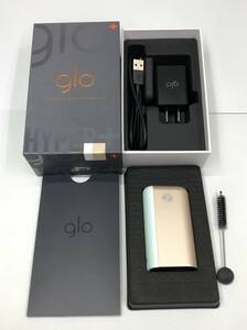 グローハイパープラス glo HYPER＋ G402 ゴールド パールホワイト 水色系 スターターキット 加熱式タバコ 24012302