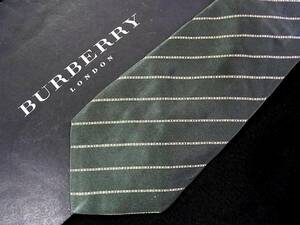 ◆E8809N◆在庫処分SALE◆バーバリー「ロゴ ストライプ」【BURBERRY LONDON】ネクタイ