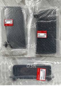 ★新品 生産終了 激レア HONDA NSX-R NA2 タイプR用 サンバイザーASSY. センター と 左右 3点セット Genuine Sun Visors ホンダ 純正部品