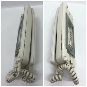 USED アイホン AIP HONE AT-306 インターホン 壁掛型 子機 ホワイト 白 受話器 2個 セット CALL 呼出 通話 家庭内用 屋内 工事 動作未確認の画像7