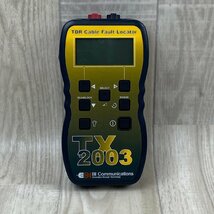 USED GOODMAN グッドマン TX2003 グラフィック TDR ケーブル診断機 測長機 携帯型 11段階 スケール 6000m 6V 350g IP54 工事 業者_画像2