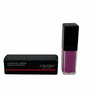 未開封 SHISEIDO 資生堂 ラッカーインク リップシャイン 301 Lilac Strobe 6ml リップグロス LacquerInk LipShine Laque a Levres Ink 14-5