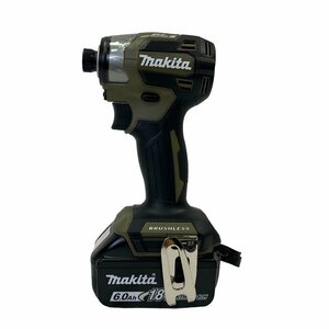 KS USED makita TD173DRGXO 充電式 インパクトドライバー 18V オリーブ 本体 バッテリ 充電器 取扱説明書 ケース付 動作確認済