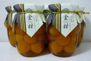 榮太樓總本舗 * 金柑甘露煮 * ジャムにも * １８５ｇ×５瓶