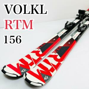 VOLKL RTM スキー板 156cm SR10 TYROLIA カービング フォルクル アールティーエム チロリア バインディング チップロッカー 大人 男 女