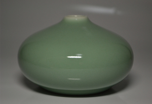 中国美術　青磁　緑釉　水盂　文房具　書道具　中国古玩　置物　
