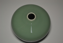中国美術　青磁　緑釉　水盂　文房具　書道具　中国古玩　置物　_画像3