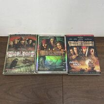 CK29c パイレーツオブカリビアン DVD まとめて 3作品 ワールドエンド デットマンズチェスト 呪われた海賊たち 洋画 海外映画_画像1