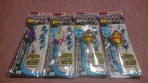 ジャッカル アンチョビドラゴン テンヤ 即掛け 40号 4個セット 新品2 JACKALL 太刀魚テンヤ タチウオテンヤ 船太刀魚 タチウオ 太刀魚