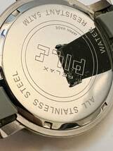 動作未確認　腕時計 RELAX PILE リラックス メンズ レディース ユニセックス アナログ クォーツ 3針 ビッグフェイス_画像5