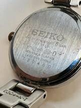 動作　SEIKO セイコー SOLAR レディース 腕時計 ソーラー 2針 V110-0AN0_画像5