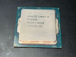 [中古動作品] Intel Core i7 6700K SR2L0