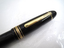 ◎K75542:MONTBLANC モンブラン 万年筆 マイスターシュテュック No.149 4810 ペン先 14K 585 筆記未確認 ジャンク_画像5