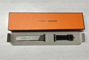 HERMES　エルメス　applewatch　アップルウォッチベルト　シンプルトゥール　ブラック/グレー　45ｍｍ　中古品（2251）