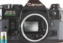 CANON キャノン AE-1 PROGRAM black　NFD 50mm 1:1.4 シャッター鳴き無し 難点あり動作品_画像7