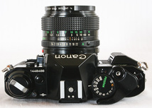 CANON キャノン AE-1 PROGRAM black　NFD 50mm 1:1.4 シャッター鳴き無し 難点あり動作品_画像5