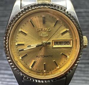 腕時計 SEIKO 5 AUTOMATIC 4206-0510 WATER RESISTANT セイコー 自動巻 42.04g 稼働品 レディース 11D4WA