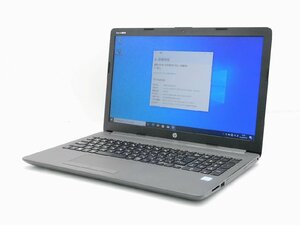 【1円スタート】hp HP 250 G7 5KX40AV Core i3 7020U 2.3Ghz 8GB 256GB(SSD) DVDマルチ 15.6インチ HD (1366×768) Windows10 Pro 64bit