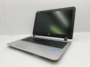 【1円スタート】hp ProBook 450 G3 N8K02AV Celeron 3855U 1.6Ghz 4GB 15.6インチ OSなし BIOSのみ