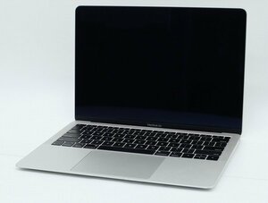 【1円スタート】Apple MacBook Air Retina 13インチ 2018 シルバー 英字キー 2560x1600 A1932 EMC3184 ロジックボード欠品