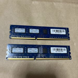 デスクトップPC用メモリー Kingston DDR3-1600MHz RB16D3U1KBG/8G 8GB×2枚=16GB ①