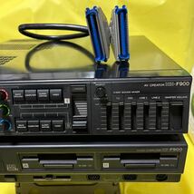 SONY/ソニー　MSX HB-F900／AVクリエーター HBI-F900 通電OK 接続ケーブル付き　ジャンク扱い_画像5