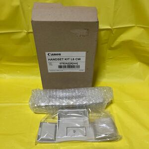 Canon/ Canon hand set kit L6 CW 0752A026 [AA] unused goods no check. junk treatment |FAX for? copy machine for?