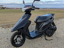 スズキ アドレスV50 CA4BA 黒 17966km セル始動 50cc 原付_画像2