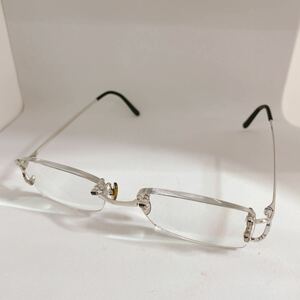 ◆Cartier /カルティエ 眼鏡 135 3999465□17 ファッション 度あり ブランド 中古◆K6-K