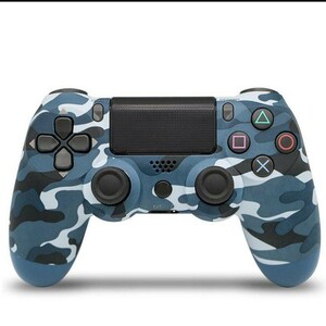 PlayStation ワイヤレスコントローラー DUALSHOCK ゲーム機周辺機器 コントローラー ワイヤレス 互換 ジャイロセンサー PS4 緑 迷彩 青迷彩