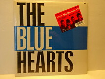 シールド 未開封 完全美品 初回 ステッカー 帯 原盤 THE BLUE HEARTS ブルー・ハーツ 1987年 MEL-20 JPN オリジナル クロマニヨンズ_画像1