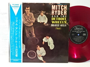 初回 帯付 赤盤 ミッチ・ライダーとデトロイト・ホイールズ MITCH RYDER & THE DETROIT WHEELS 1ST 1966 ガレージ・R & Bの始祖 ORG. 良好