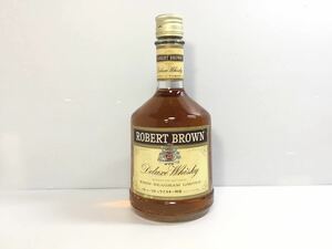 [K-2024]KIRIN ROBERT BROWN★古酒 キリン ロバートブラウン☆ジャパニーズウイスキー 760ml 43%♪未開栓 売り切り 1円スタート!!