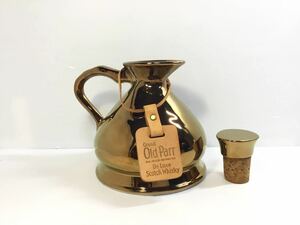 [2024]Grand Old Parr De Luxe★スコッチウイスキー 金色 陶器 古酒☆750ml 43% 未開栓♪グランド オールドパー デラックス 売り切り 1円〜