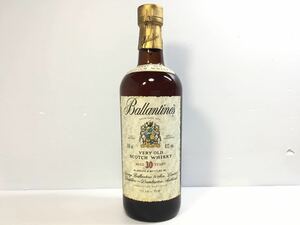 [K-2024]Ballantine 30 YEARS バランタイン★古酒 ベリーオールド スコッチウイスキー☆未開栓 43% 750ml 金キャップ♪売り切り 1円〜!!