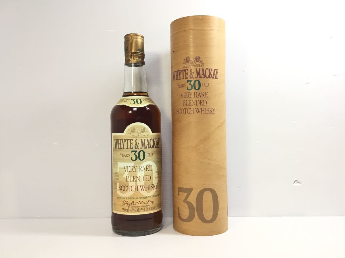 50800◇古酒/未開栓 WHYTE&MACKAY/ホワイト&マッカイ 30年 スコッチ