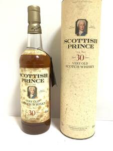 希少品!! ヴィンテージ♪ 1円スタート!! スコティッシュプリンス 30年 SCOTTISH PRINCE 30Years 箱付き 別途古酒出品中!! 売り切り!!