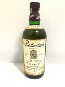 コレクター必見!! 別途ビンテージ古酒出品中!! 1円スタート♪ Ballantine バランタイン 17年 ベリーオールド 売り切り ①