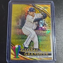 2023 Topps World Baseball Classic Kensuke Kondoh Global Grandeur SSP WBC 近藤健介 グローバルグランドール _画像1