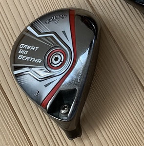 ☆彡　GREAT BIG BERTHA　3W(15°) 　ヘッドのみ