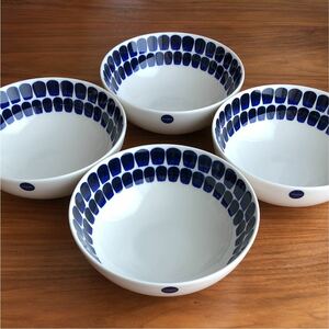 [ new goods, unused ] ARABIA 24htuokio18. bowl 4 piece 