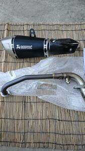  Glo mJC92 21~23 year Akrapovic muffler 