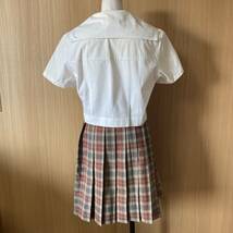 【コスプレ衣装】　（SE1280)　名城大附属高等学校　夏セーラー服スカートセット　中学生　高校生　制服　学生服　女子高生　JK JC_画像2