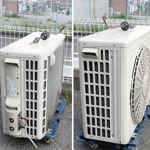 即決 2019年製 日立 インバータースクロール冷凍機 KS-R10AMT1 屋外設置型 三相200V 0.75Kw オマケ付 HITACHIの画像6