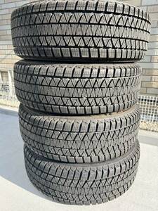 21年制　バリ溝　225/65R17 BLIZZAK DM-V3 ブリヂストン